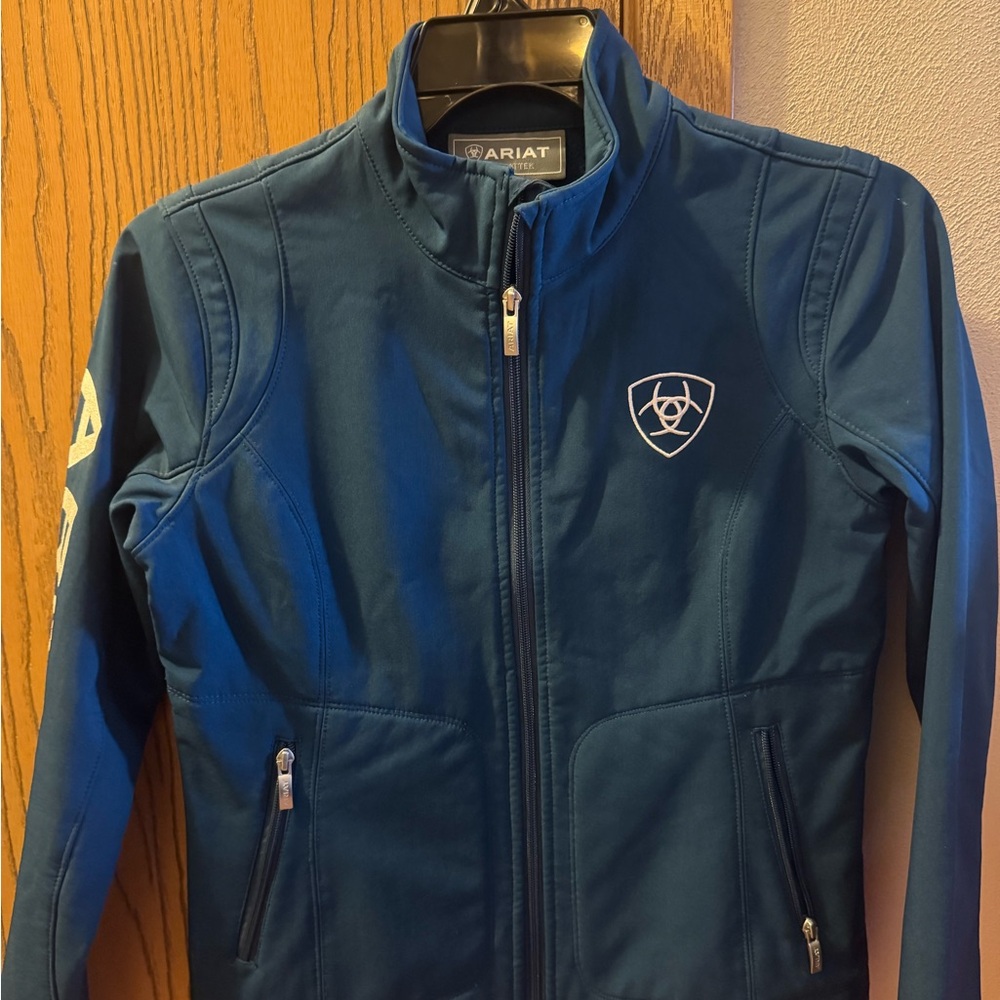 Ariat teal Zip-Up Jacket